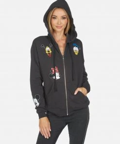 Lauren Moshi Koa Mickey Crew Tops