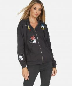 Lauren Moshi Koa Mickey Crew Tops