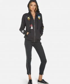 Lauren Moshi Koa Mickey Crew Tops