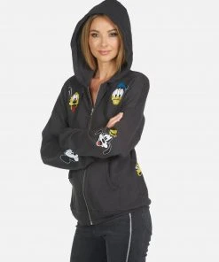 Lauren Moshi Koa Mickey Crew Tops