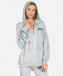 Lauren Moshi Long Sleeve Koa Peace Hippie