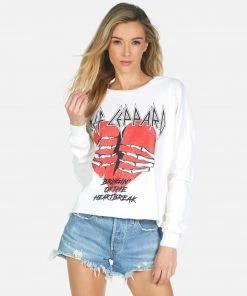 Lauren Moshi X Long Sleeve Lee X Def Leppard Heartbreak