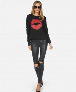 Lauren Moshi X Long Sleeve Luella X Spray Kiss