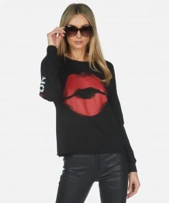 Lauren Moshi X Long Sleeve Luella X Spray Kiss