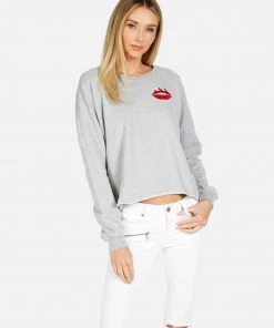 Lauren Moshi Long Sleeve Lee Kiss Face