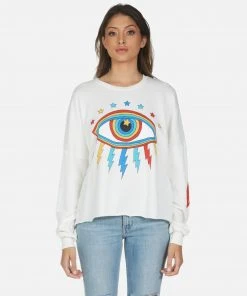 Lauren Moshi Lee Rainbow Lightning Eye Long Sleeve