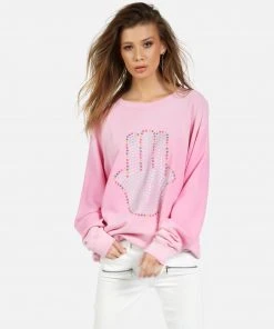 Lauren Moshi Anela Hamsa Elements Long Sleeve