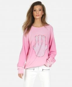Lauren Moshi Anela Hamsa Elements Long Sleeve