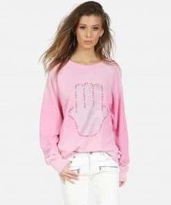 Lauren Moshi Anela Hamsa Elements Long Sleeve