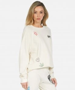 Lauren Moshi Long Sleeve Anela Peace Hippie
