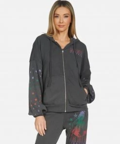 Lauren Moshi Hoodies Kaliyah Janis Joplin