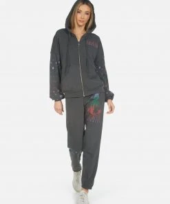 Lauren Moshi Hoodies Kaliyah Janis Joplin