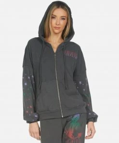 Lauren Moshi Hoodies Kaliyah Janis Joplin