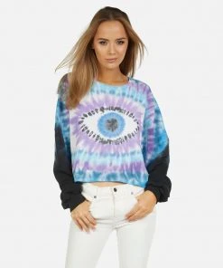 Lauren Moshi Gloria Tie Dye Eye Long Sleeve