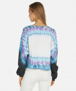 Lauren Moshi Gloria Tie Dye Eye Long Sleeve