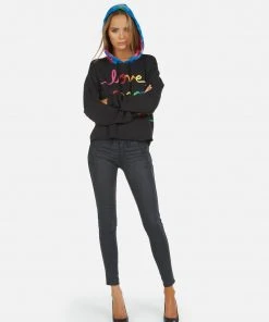 Lauren Moshi Tabitha Love Peace Happiness Long Sleeve