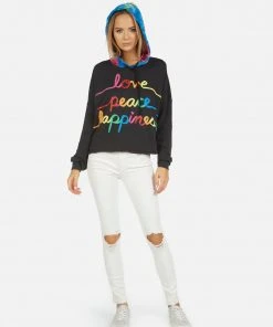 Lauren Moshi Tabitha Love Peace Happiness Long Sleeve