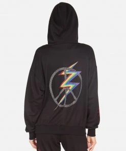 Lauren Moshi Harmony Crystal Lightning Peace NEW