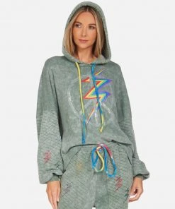 Lauren Moshi Serilda Crystal Lightning Peace NEW