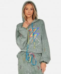 Lauren Moshi Serilda Crystal Lightning Peace NEW