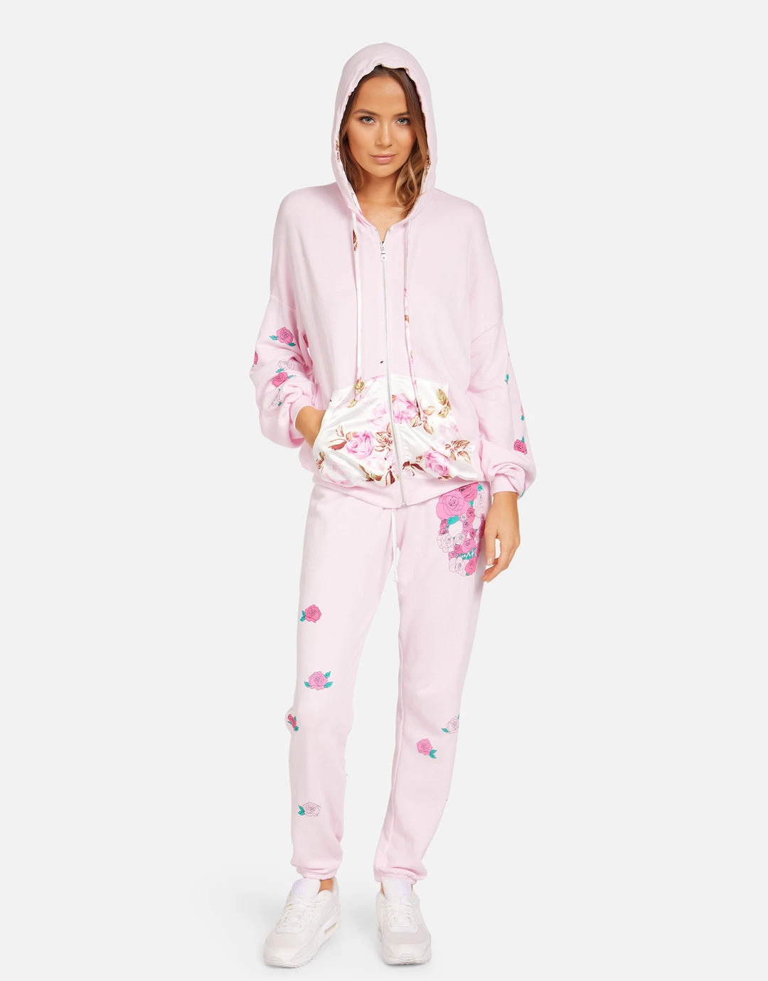 Lauren Moshi Roma Pink Rose Skull NEW 3 Lauren Moshi Roma Pink Rose Skull NEW