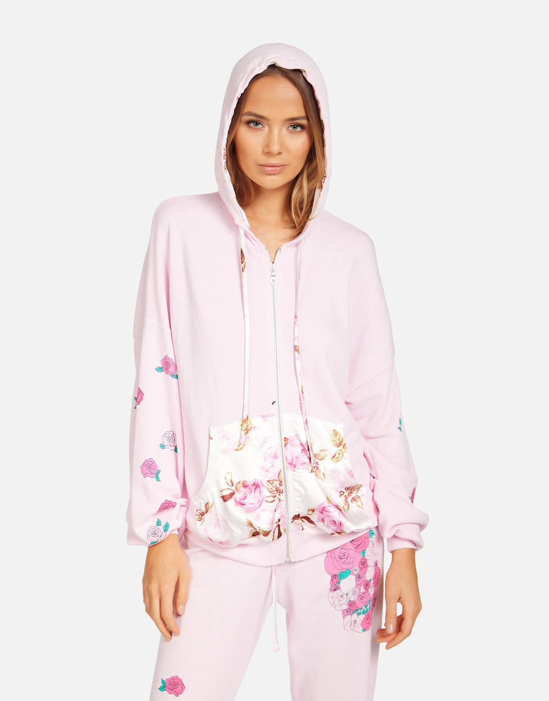 Lauren Moshi Roma Pink Rose Skull NEW 1 Lauren Moshi Roma Pink Rose Skull NEW