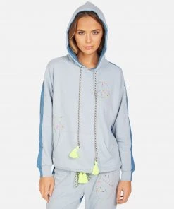 Lauren Moshi Stephanie X Neon Stud Peace