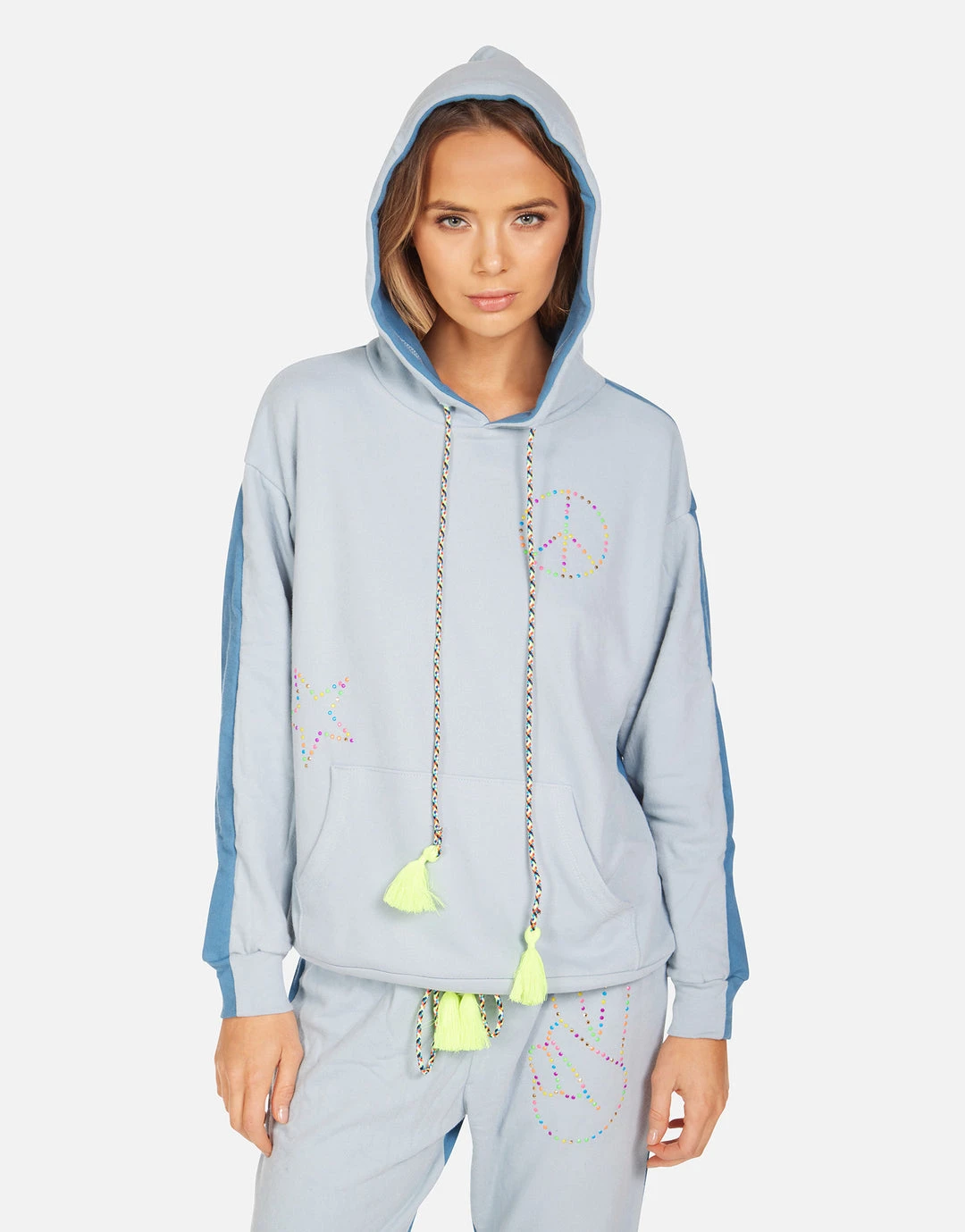 Lauren Moshi Stephanie X Neon Stud Peace 1 Lauren Moshi Stephanie X Neon Stud Peace