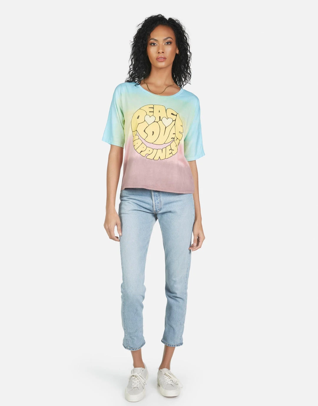 Lauren Moshi Short Sleeve Barbie Text Happy Face 6 Lauren Moshi Short Sleeve Barbie Text Happy Face