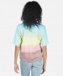 Lauren Moshi Short Sleeve Barbie Text Happy Face 16 Lauren Moshi Short Sleeve Barbie Text Happy Face