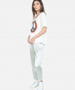 Lauren Moshi Barbie Rainbow Peace Short Sleeve