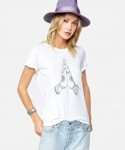 Lauren Moshi Edda Prayer Hands Short Sleeve