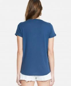 Lauren Moshi Short Sleeve Edda Varsity Tiger