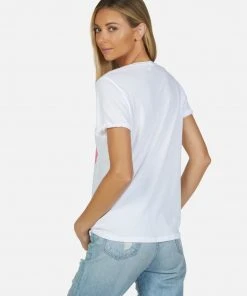 Lauren Moshi Short Sleeve Edda Tie Dye Tongue