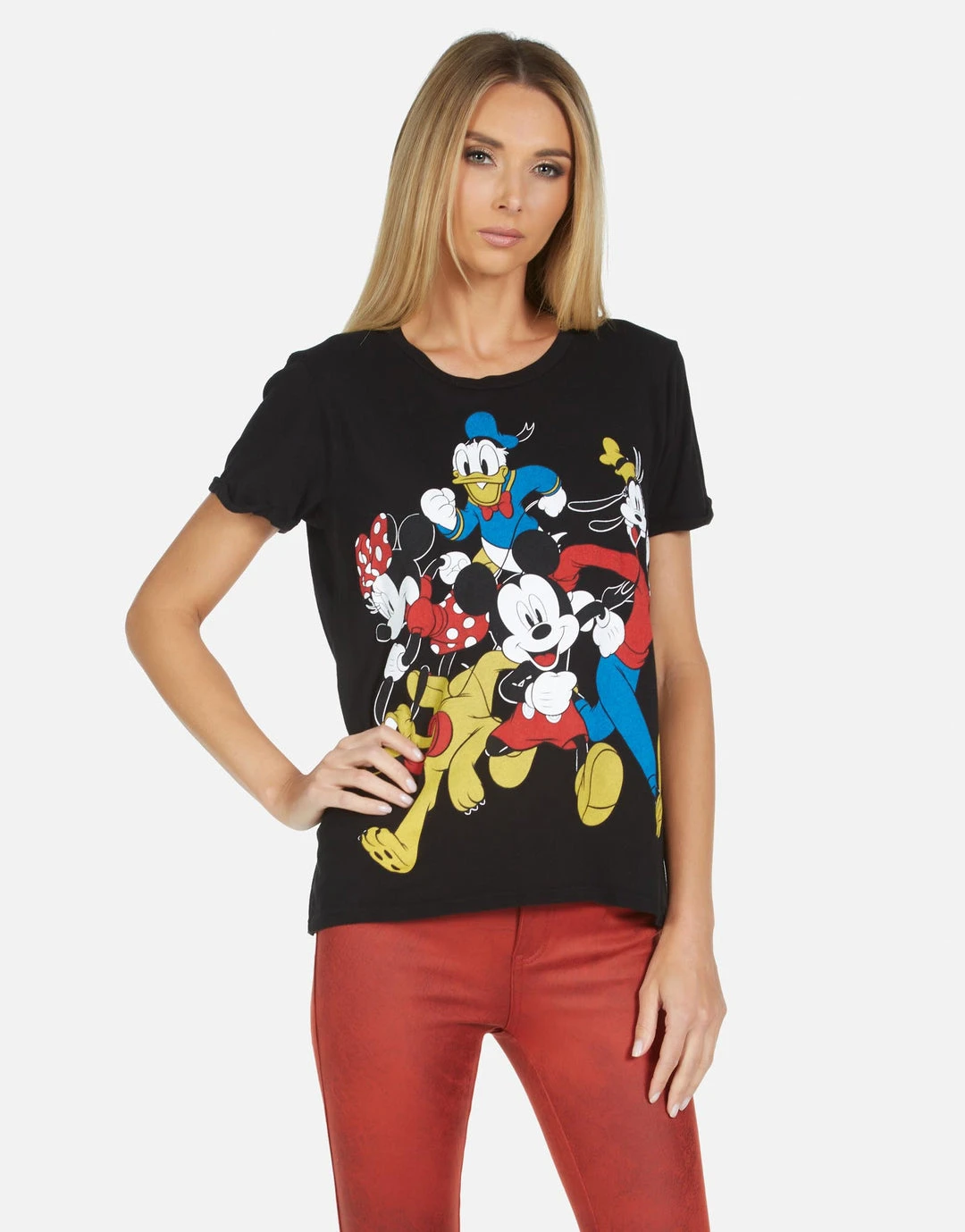 Lauren Moshi Short Sleeve Edda Mickey Crew 1 Lauren Moshi Short Sleeve Edda Mickey Crew