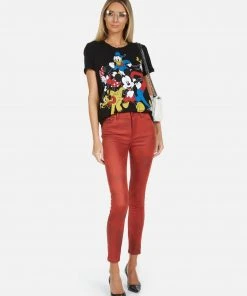 Lauren Moshi Short Sleeve Edda Mickey Crew