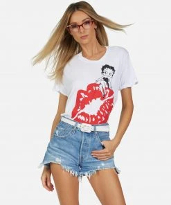 Lauren Moshi X Betty Boop Edda Betty Boop Short Sleeve