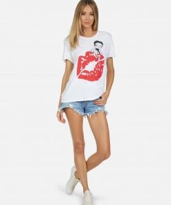 Lauren Moshi X Betty Boop Edda Betty Boop Short Sleeve