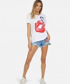 Lauren Moshi X Betty Boop Edda Betty Boop Short Sleeve