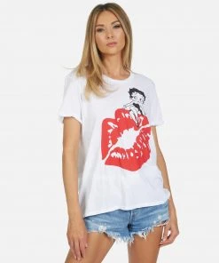 Lauren Moshi X Betty Boop Edda Betty Boop Short Sleeve