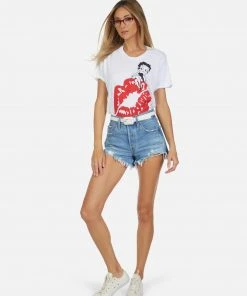 Lauren Moshi X Betty Boop Edda Betty Boop Short Sleeve