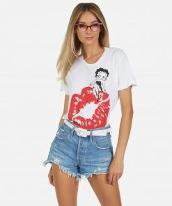 Lauren Moshi X Betty Boop Edda Betty Boop Short Sleeve