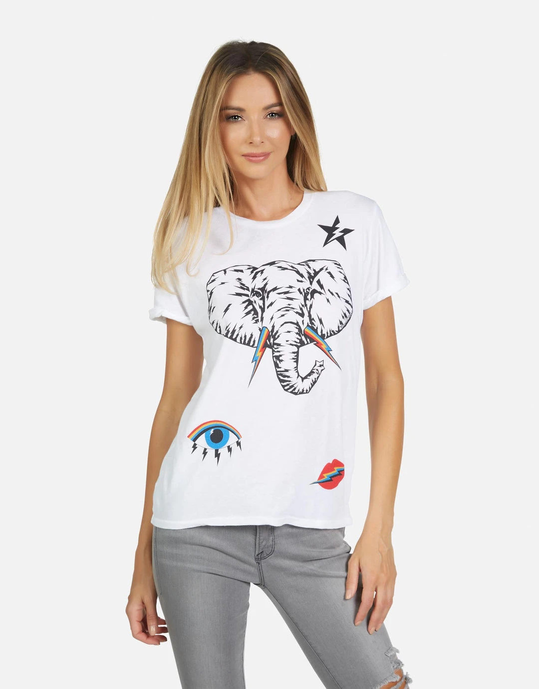 Lauren Moshi Short Sleeve Edda Elephant Elements 1 Lauren Moshi Short Sleeve Edda Elephant Elements