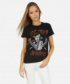 Lauren Moshi X ZZ Top Edda ZZ Top Short Sleeve