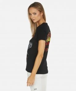 Lauren Moshi X ZZ Top Edda ZZ Top Short Sleeve