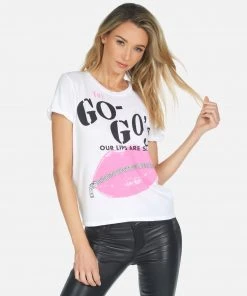 Lauren Moshi Short Sleeve Edda The Go-Go's