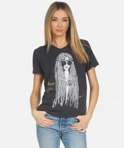 Lauren Moshi Short Sleeve Edda Hippie Girl