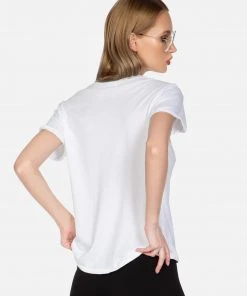 Lauren Moshi X Short Sleeve Edda Rainbow Smudge Lip 9 Lauren Moshi X Short Sleeve Edda Rainbow Smudge Lip