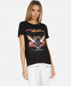 Lauren Moshi X Edda X ZZ Top Eliminator Short Sleeve