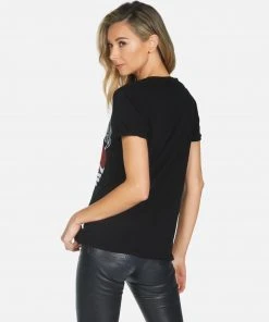 Lauren Moshi X Edda X Def Leppard Heartbreak Short Sleeve